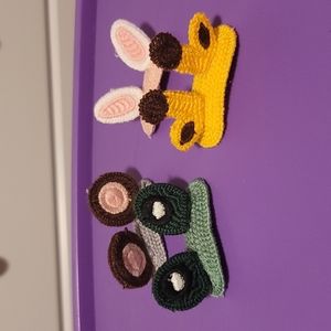 Cute animal hair clips